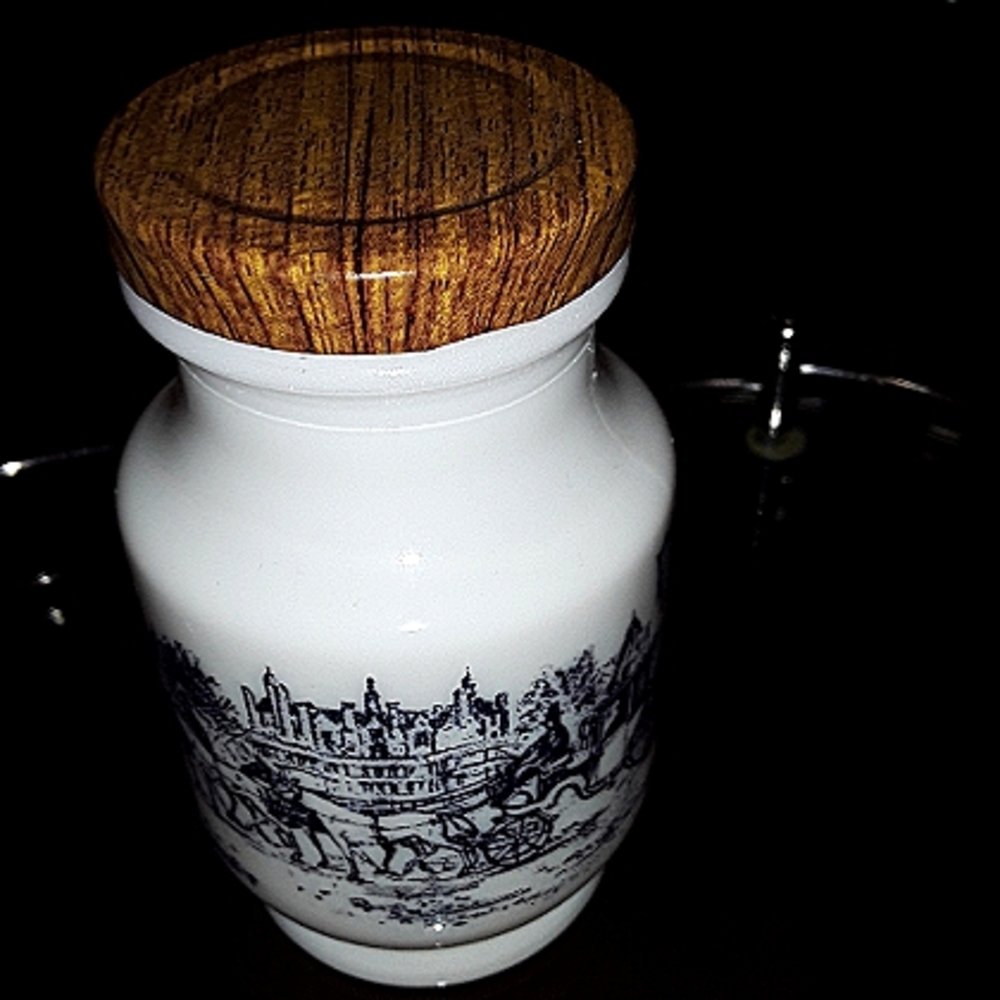 Vintage mustard container